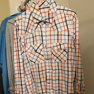 Custom western pearl snap shirt